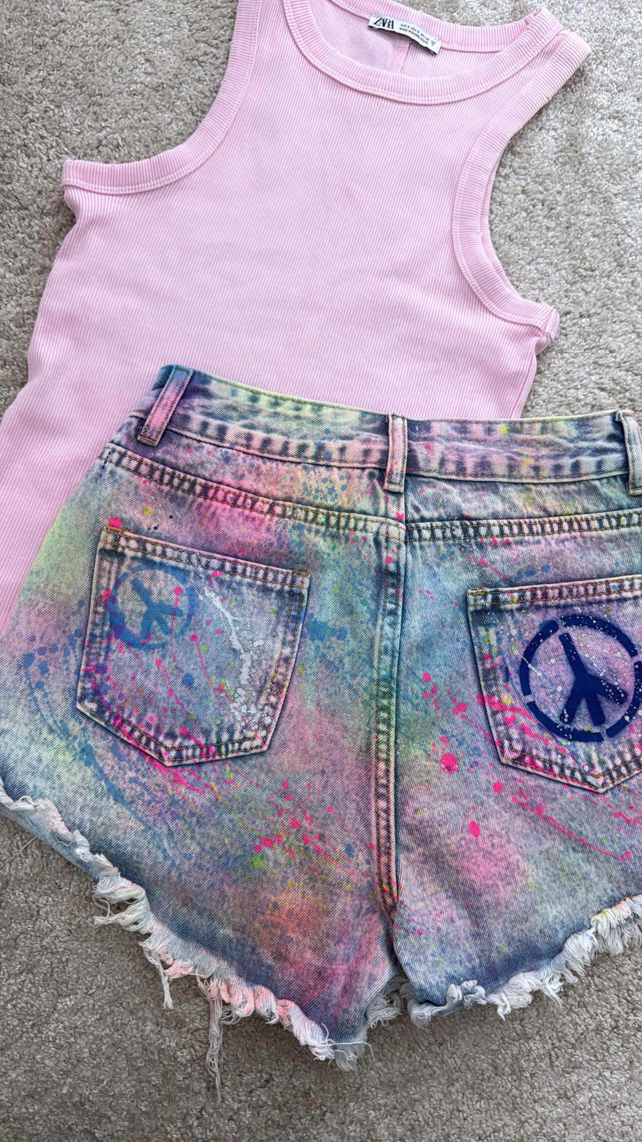 Rainbow shorts 🌈💫✨