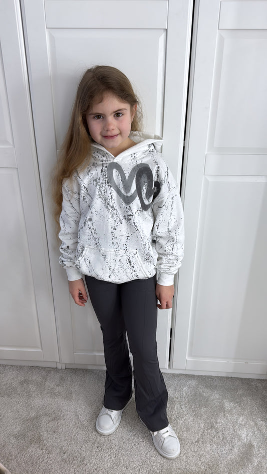 Kids grey flared set🩶🪩🫶🏽