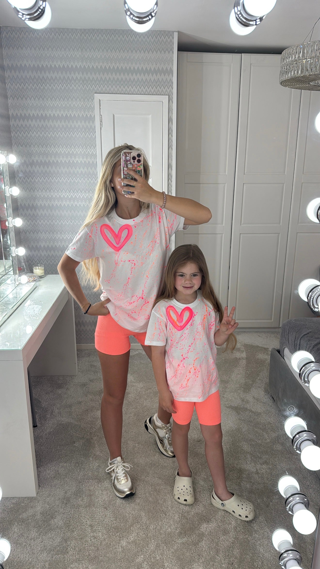 Kids neon cycling set🫶🏽✨