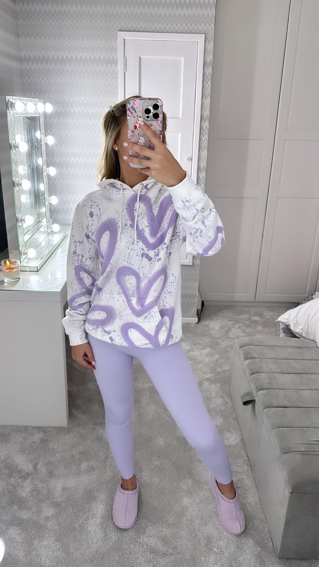 Purple heart hoodie☮️💜