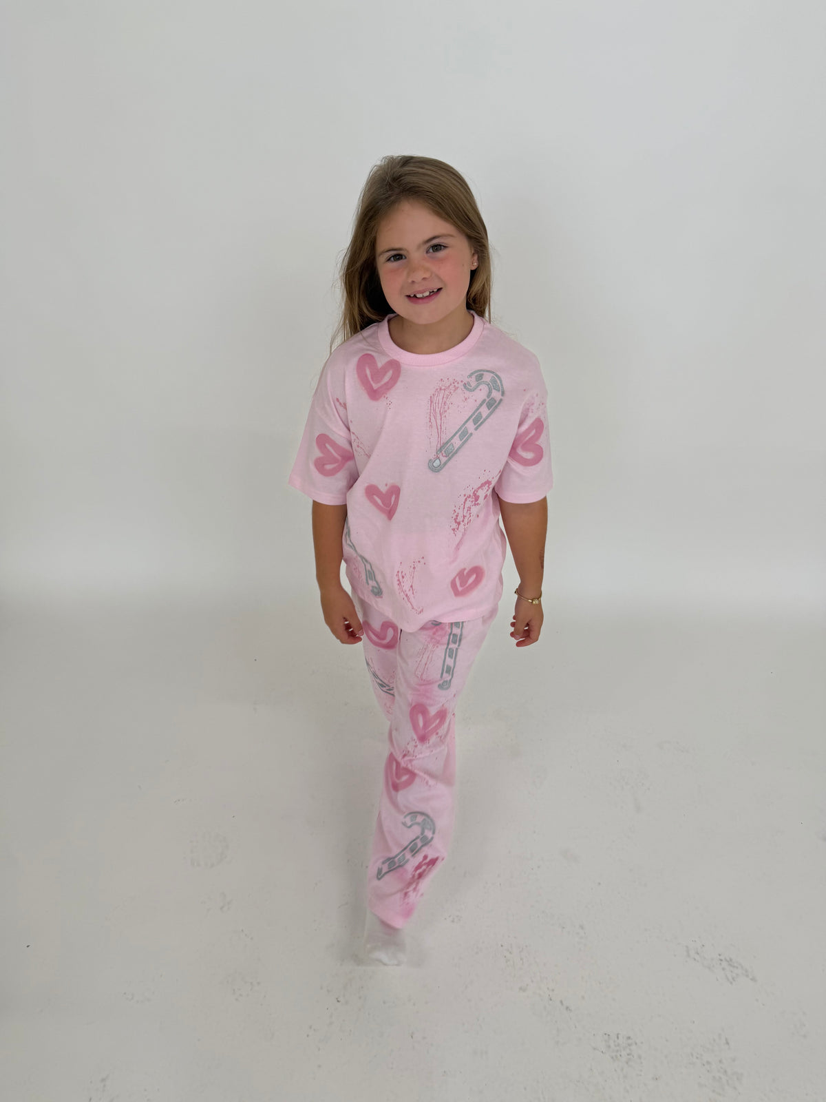 Kids pink candy pyjamas 🍭🩷🫶🏽