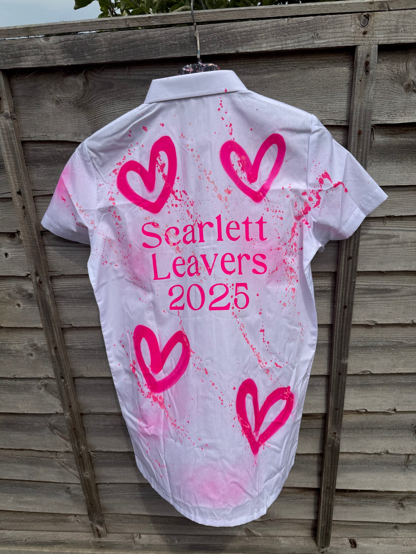 Create your own leavers shirt🫶🏽
