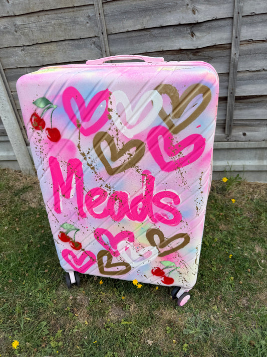 Cherry suitcase🫶🏽🍒✨