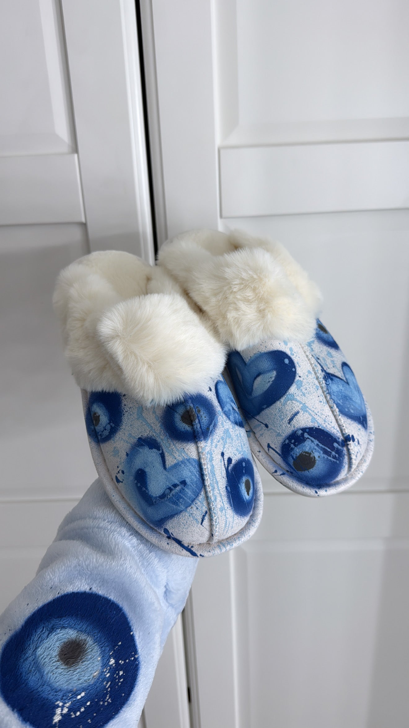 Evil eye slippers 🧿