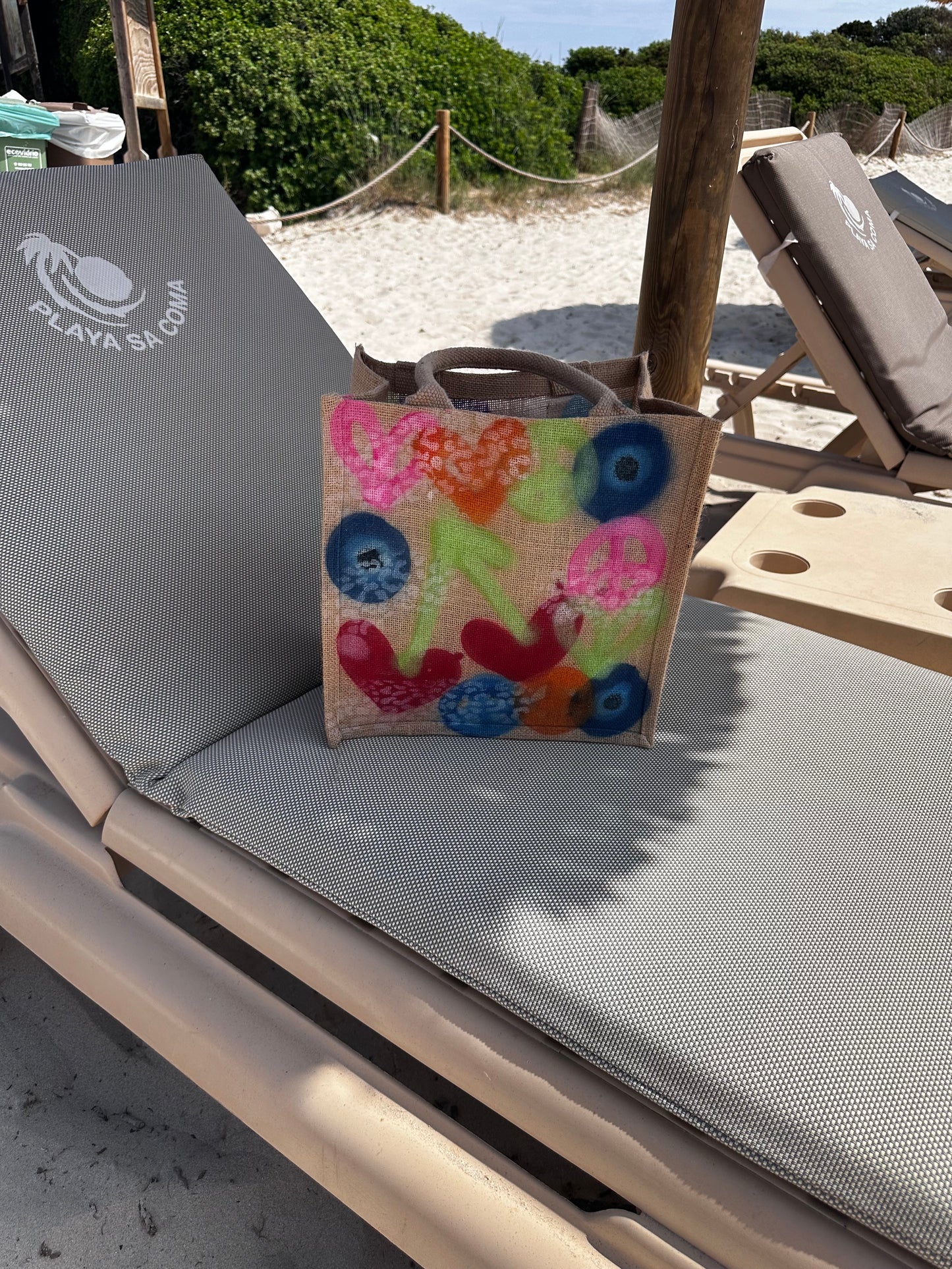 Crazy beach bag🍒🥥🏝️