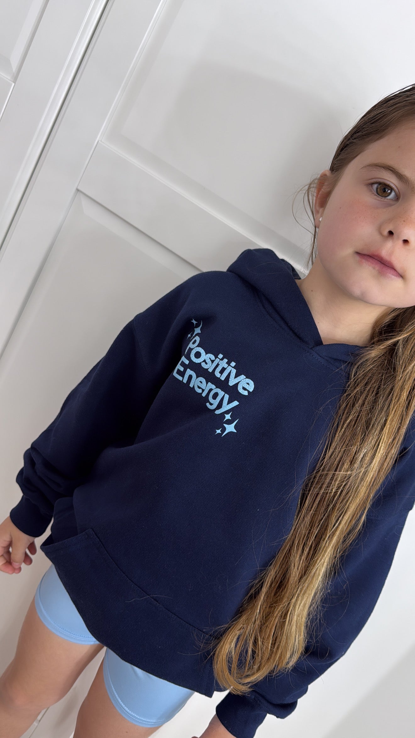 Kids positive energy short set🧿💙
