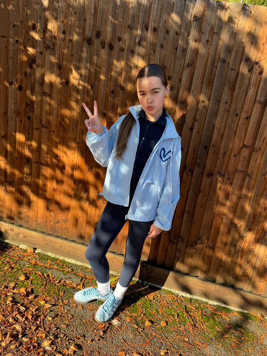 Blue heart windbreaker💙