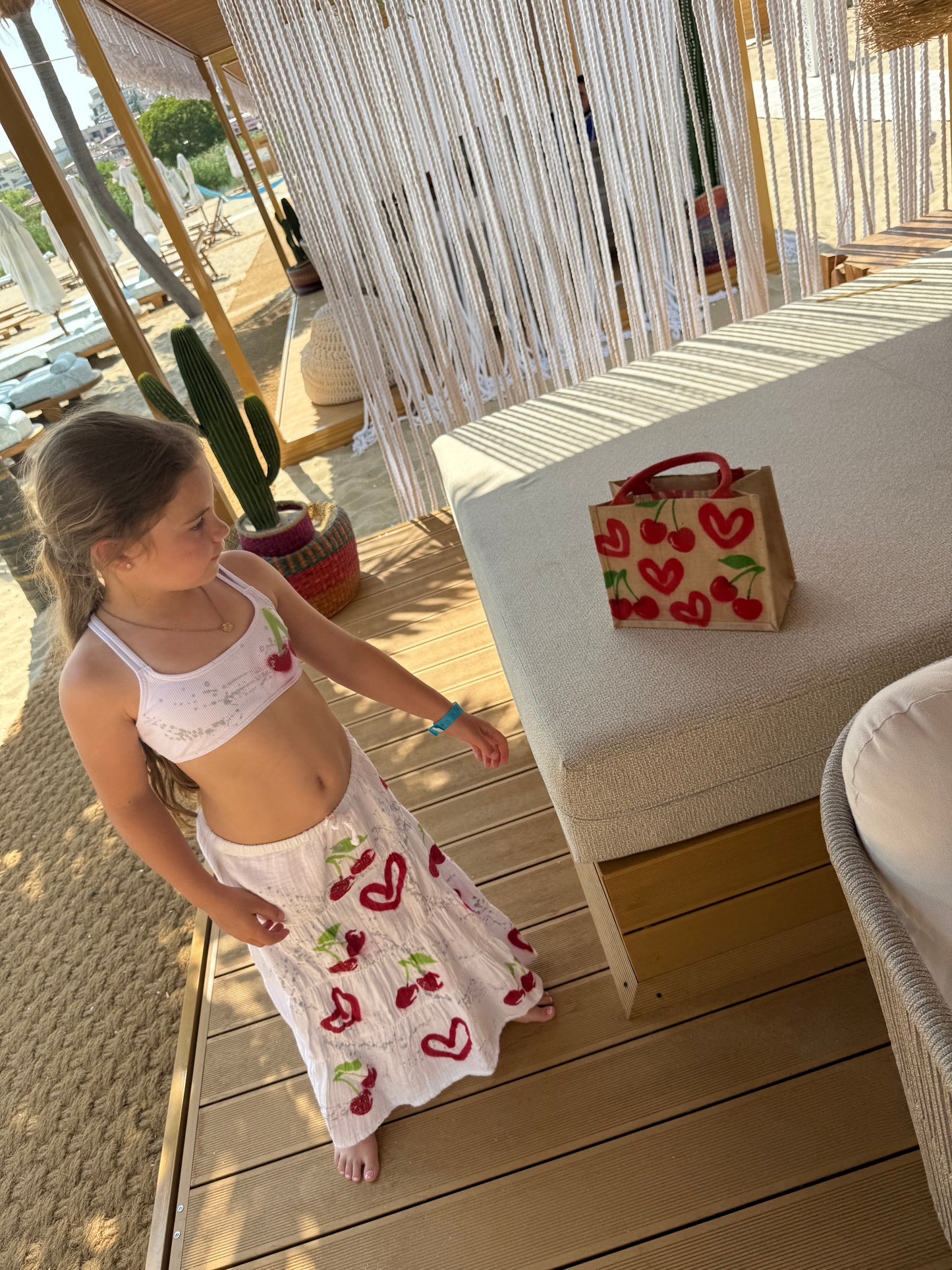 Cherry beach bag🫶🏽🍒