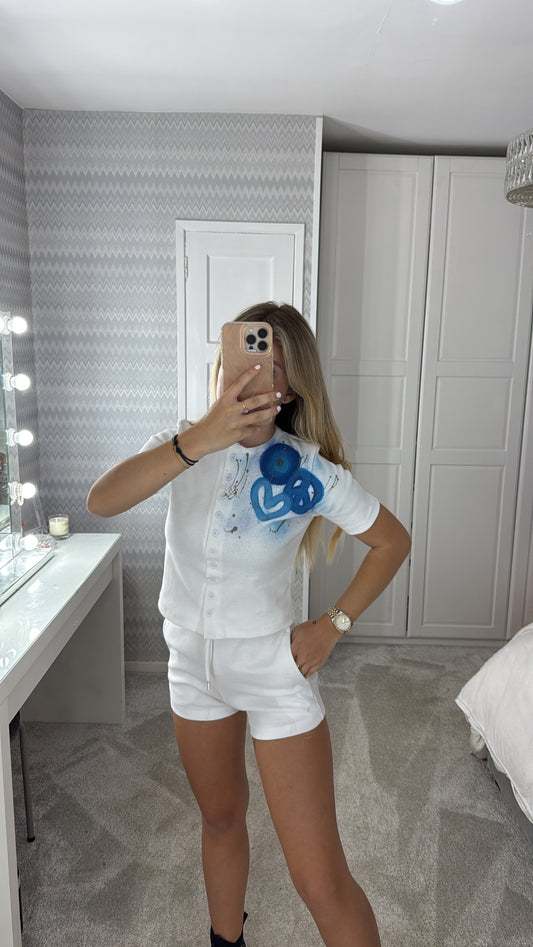 XS/S evil eye short set 🧿