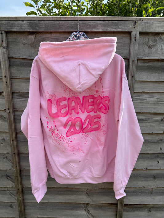 Hot pink leavers hoodie🩷