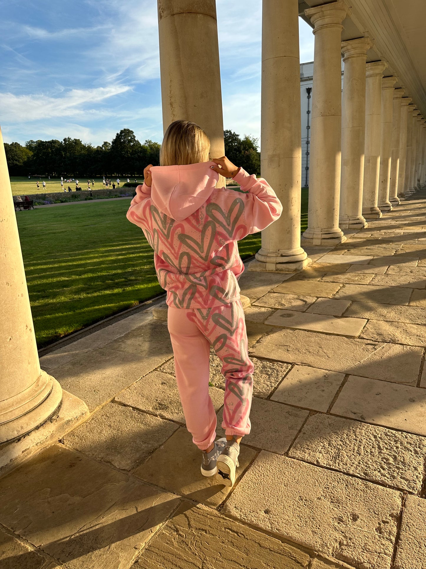 Pink&silver tracksuit💕✨