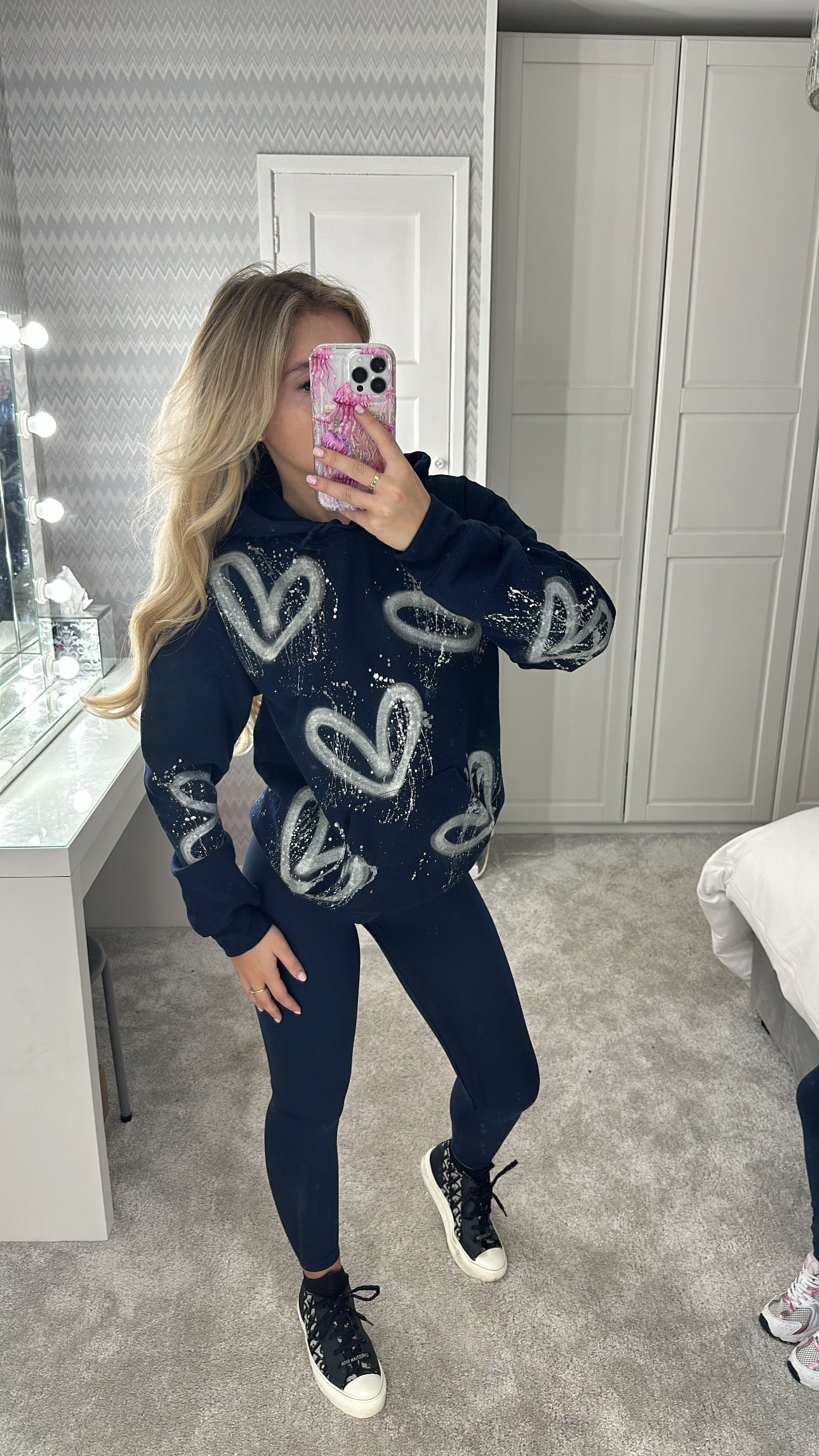 Navy legging set🪩✌🏼