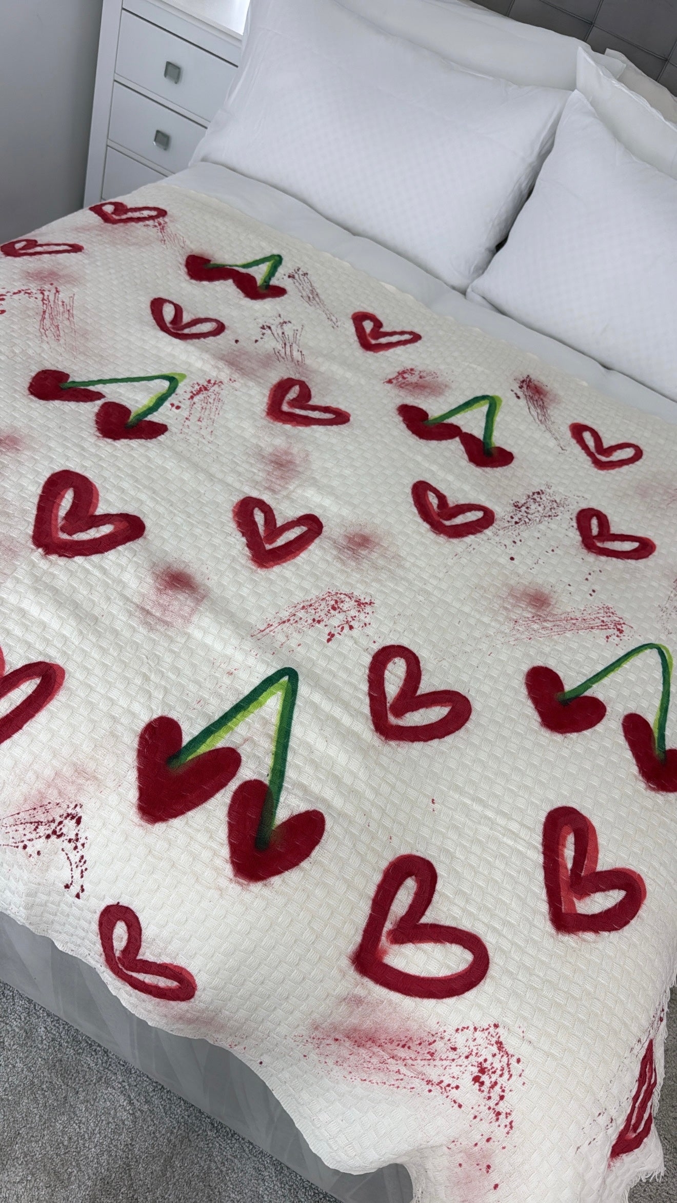 Cherry blanket🍒❤️