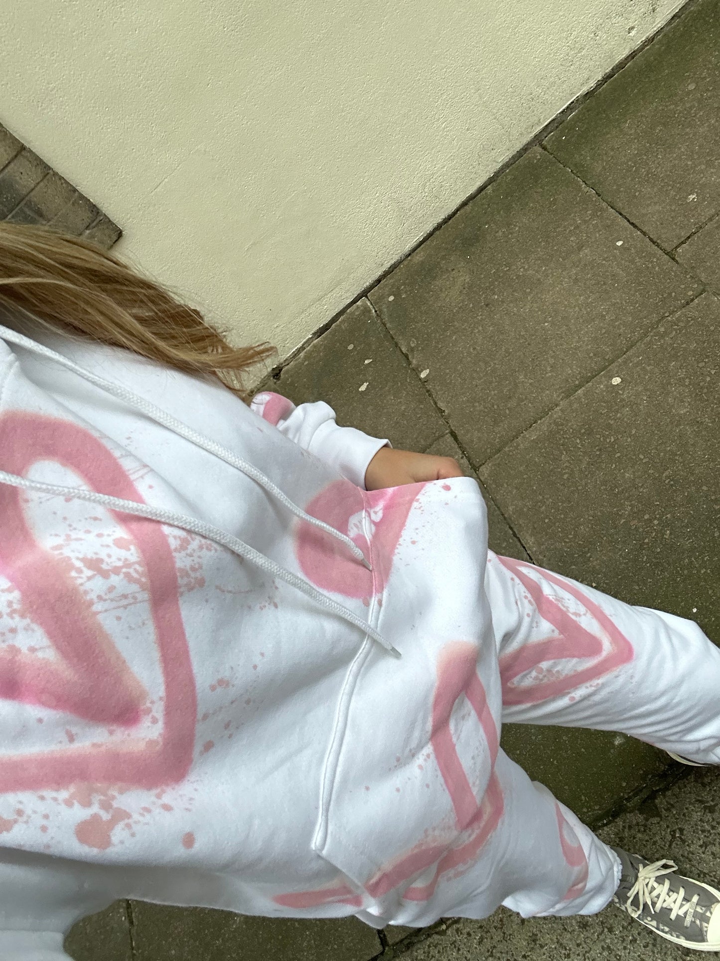 Baby pink heart tracksuit🩷🫶🏽