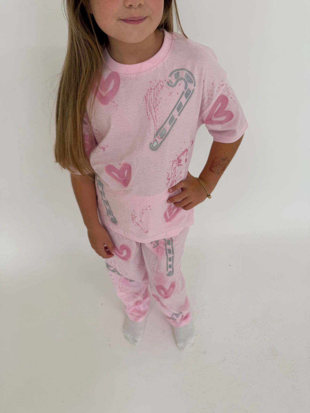 Kids pink candy pyjamas 🍭🩷🫶🏽