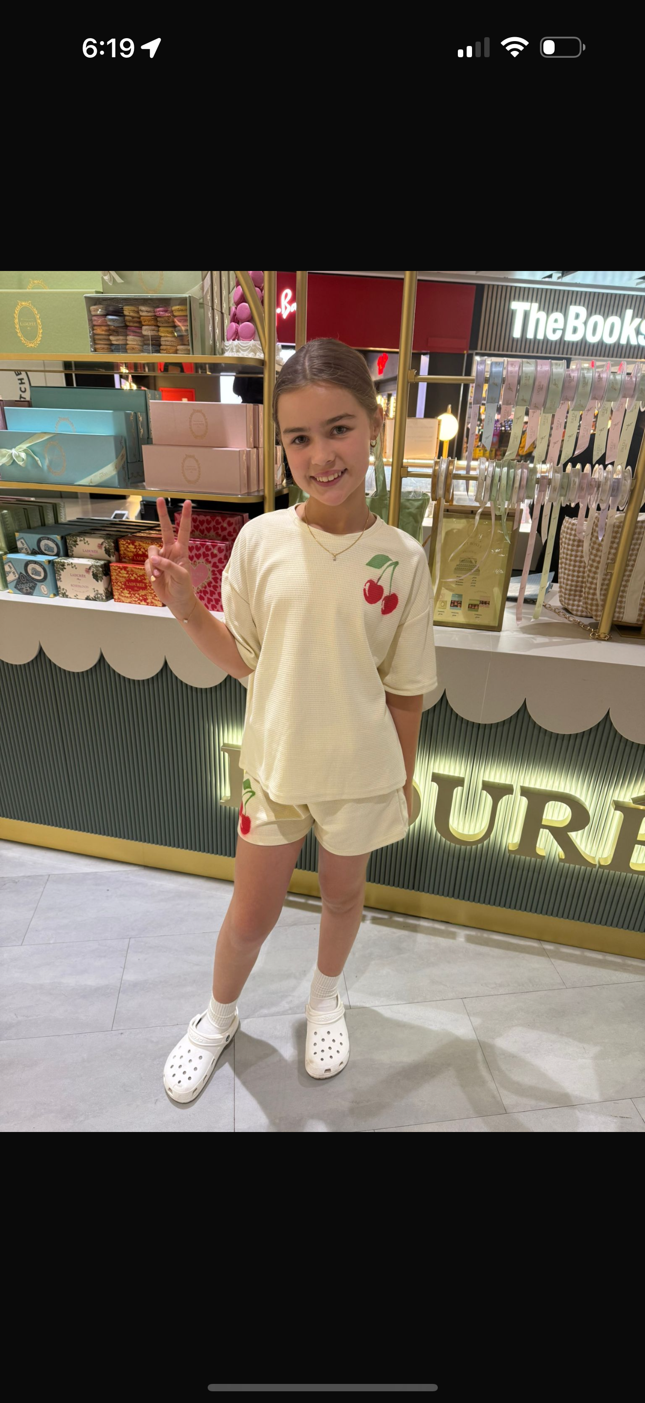 8yrs cherry short set🍒