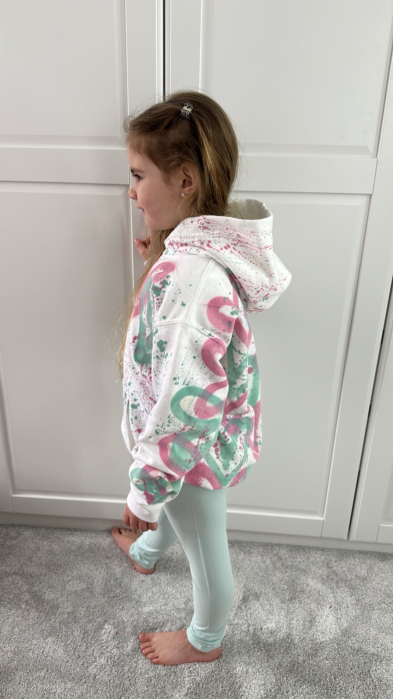 Pink&Mint kids hoodie💚💗