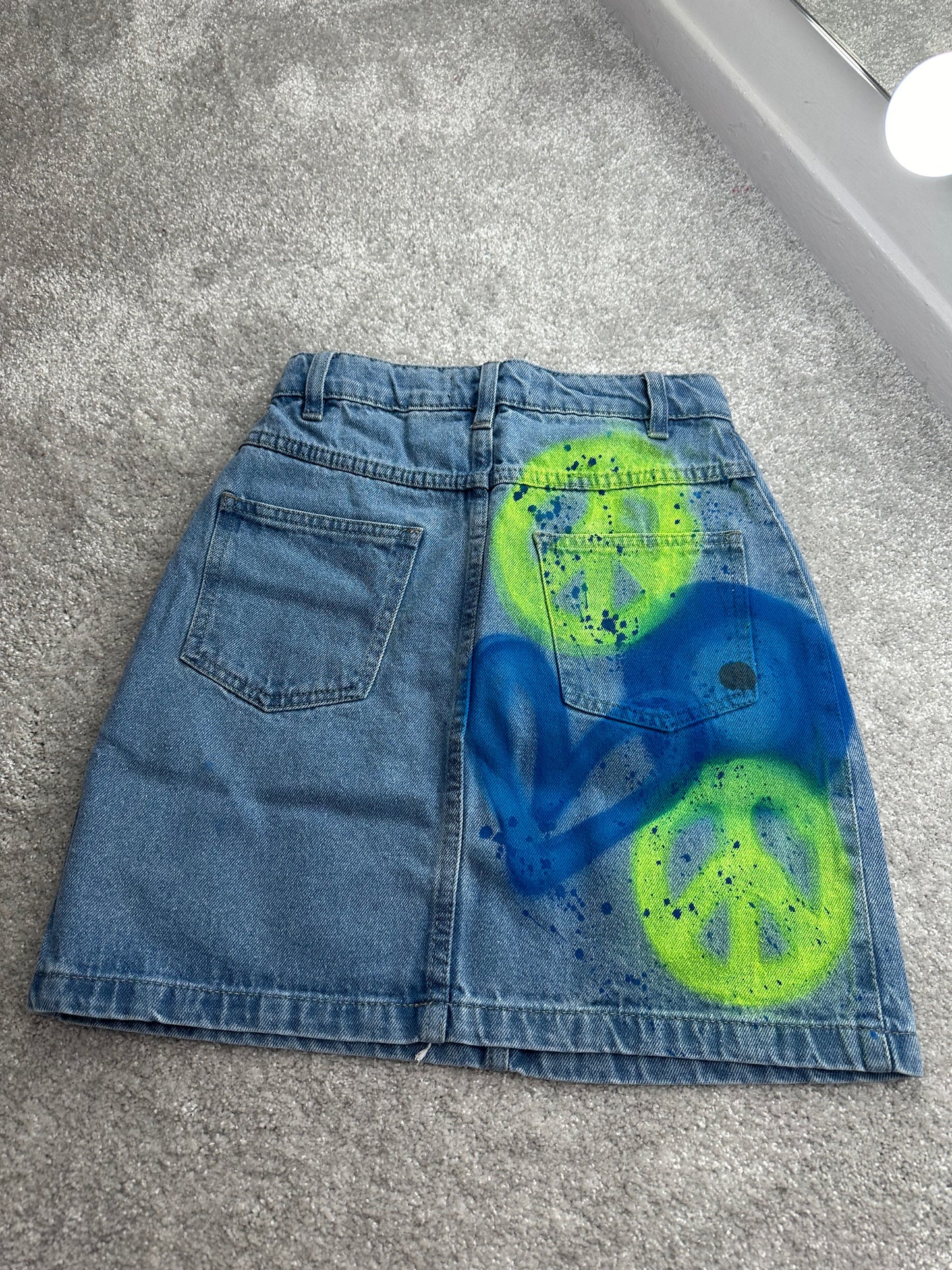 Evil eye skirt✌🏼🧿🩵