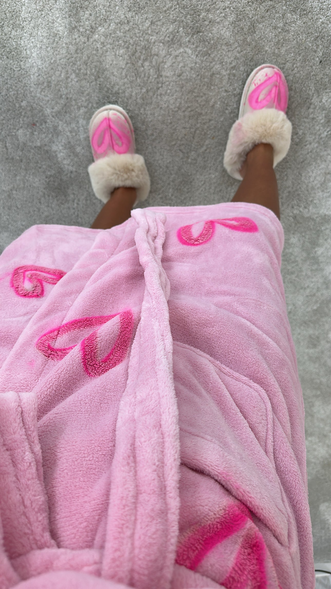 Pink heart dressing gown🩷✌🏼