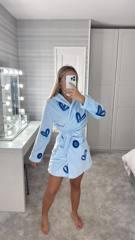 Blue evil eye dressing gown🩵✌🏼💙🧿