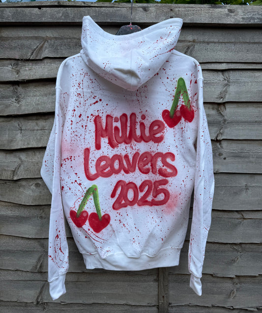 Cherry leavers hoodie🍒