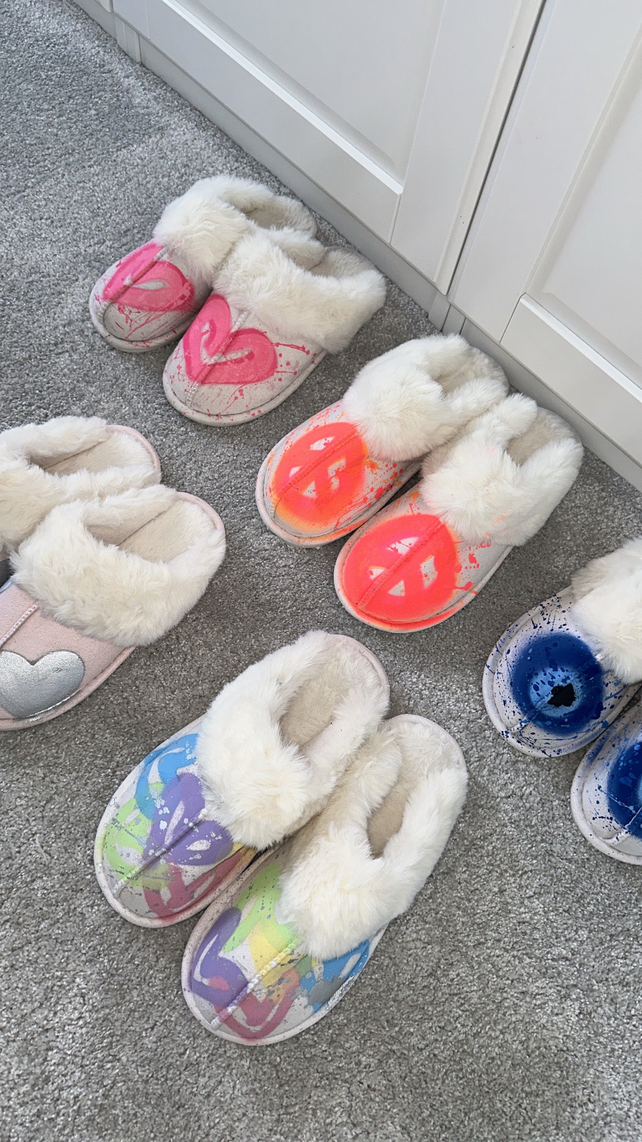 Create your own slippers💚💜🩷🩵