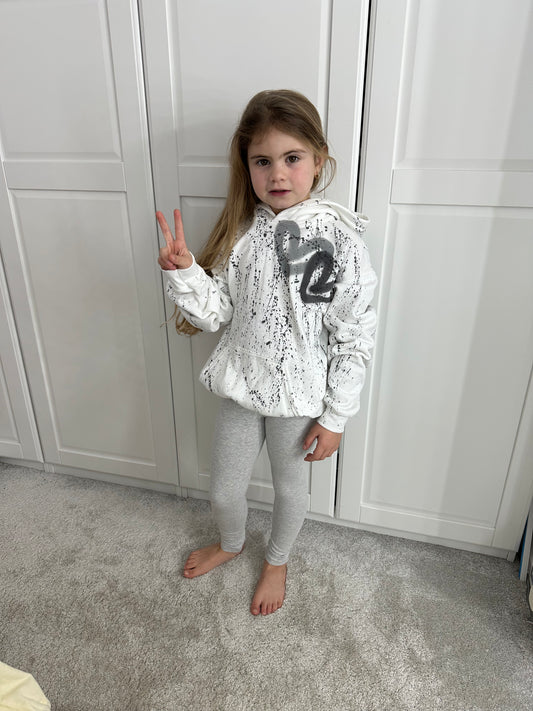 Kids grey legging set🩶🪩