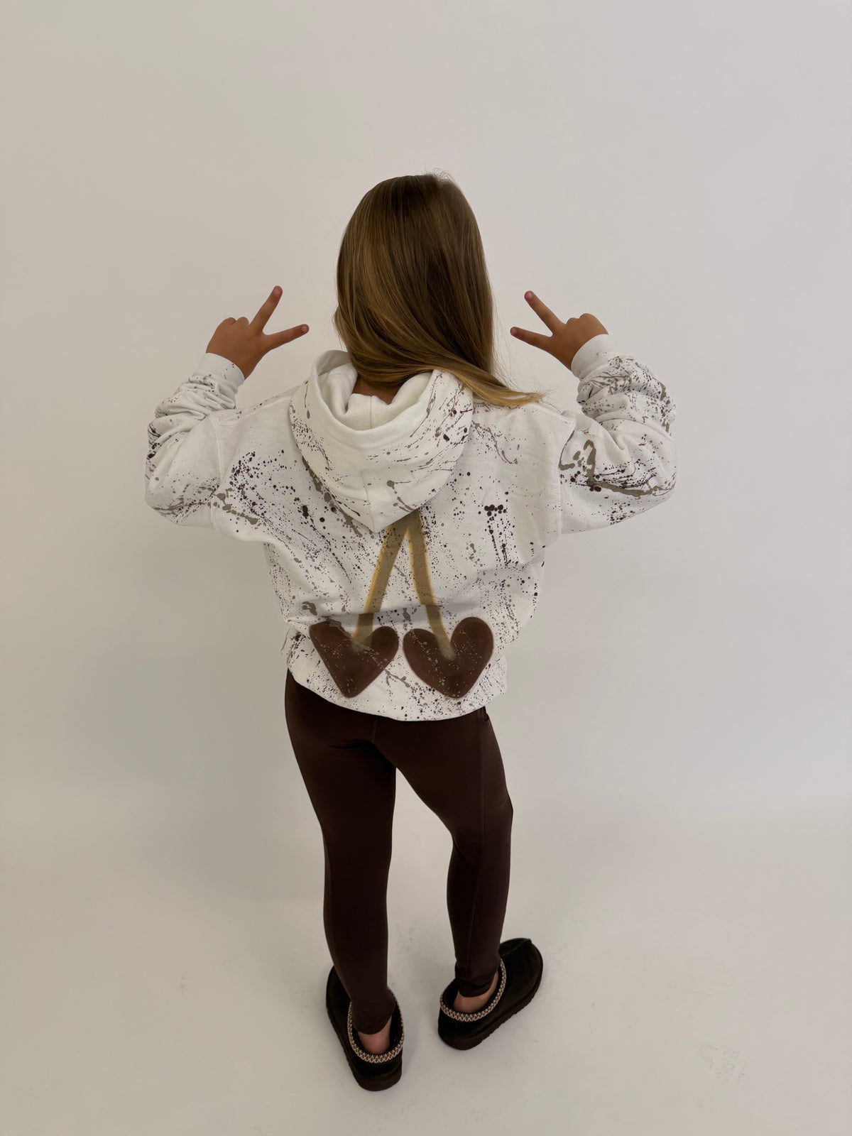 Brown cherry hoodie 🤎🍒