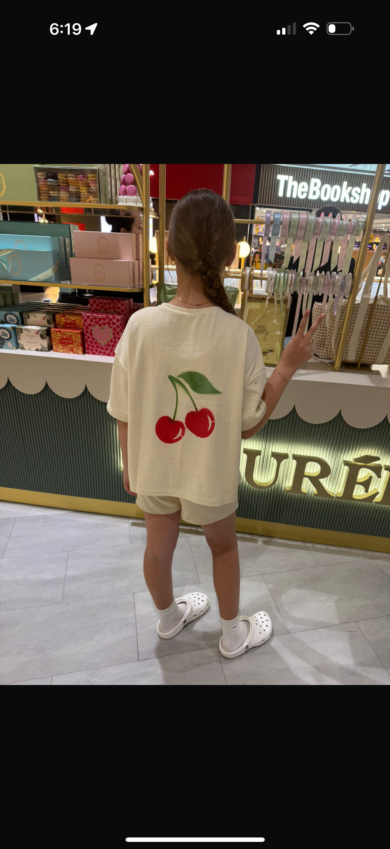 8yrs cherry short set🍒