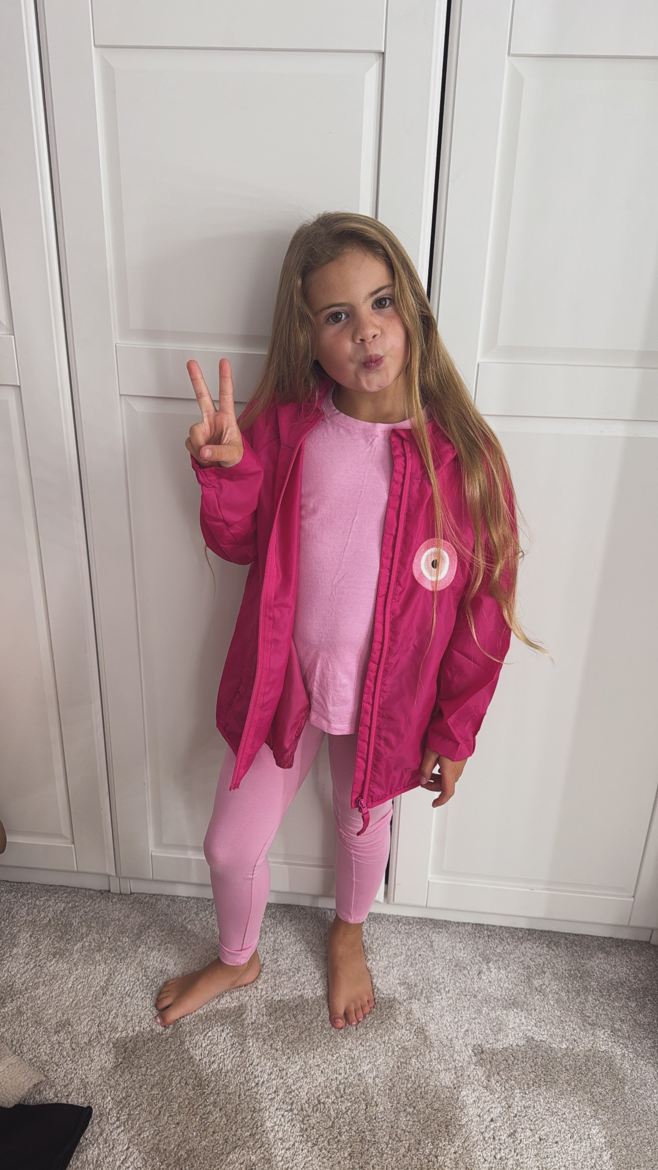 Kids evil eye windbreaker🧿💕