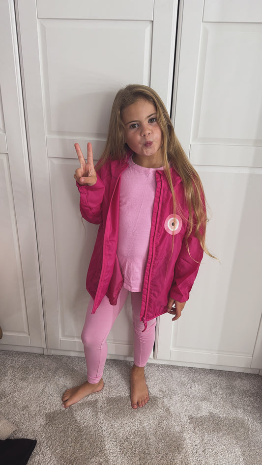 Kids evil eye windbreaker🧿💕