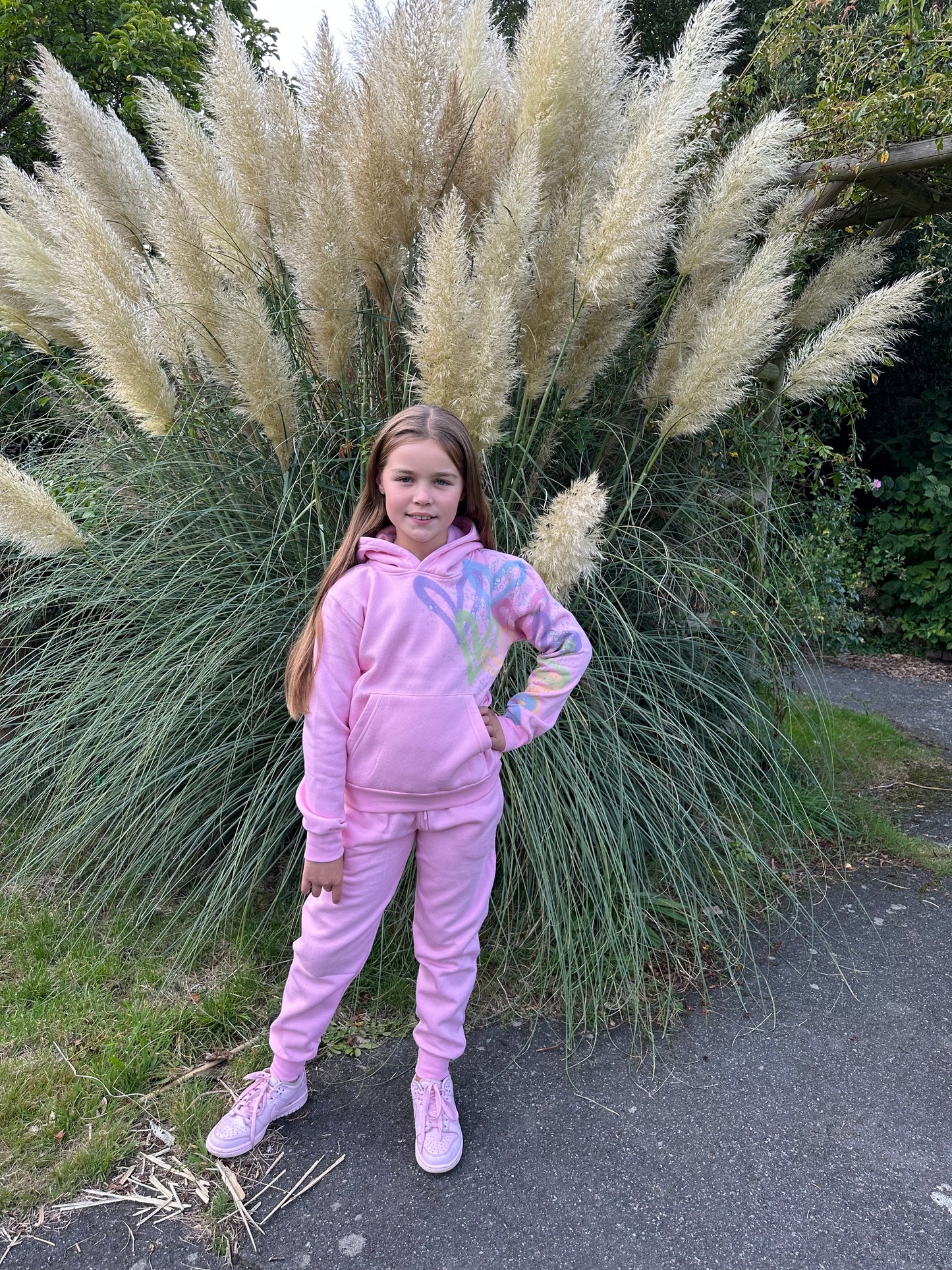 Kids pastel tracksuit🩷💙💜💚