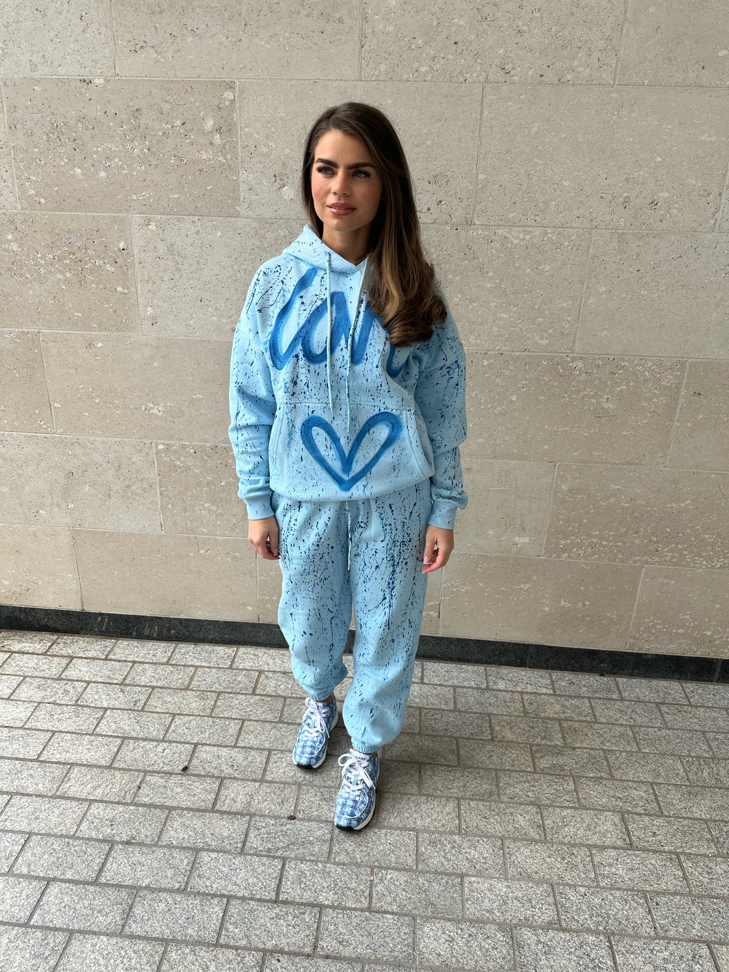 Blue heart tracksuit💙✌🏼