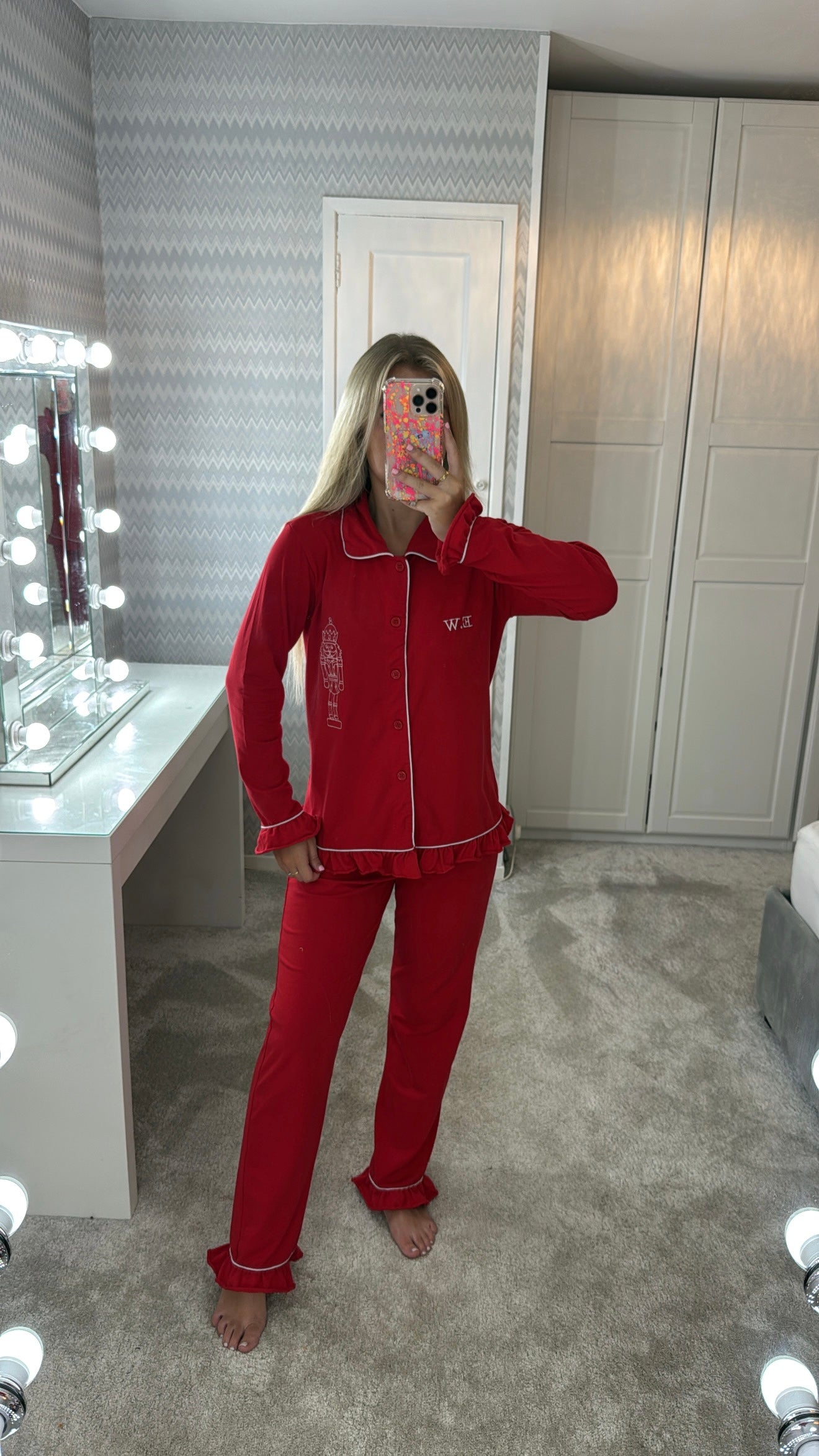 Red nutcracker pyjamas❤️