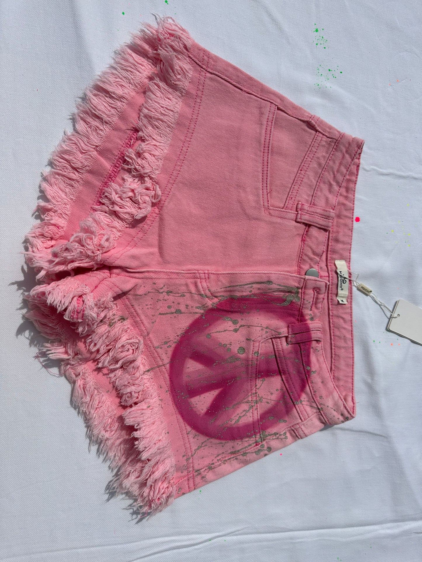 Pink shorts