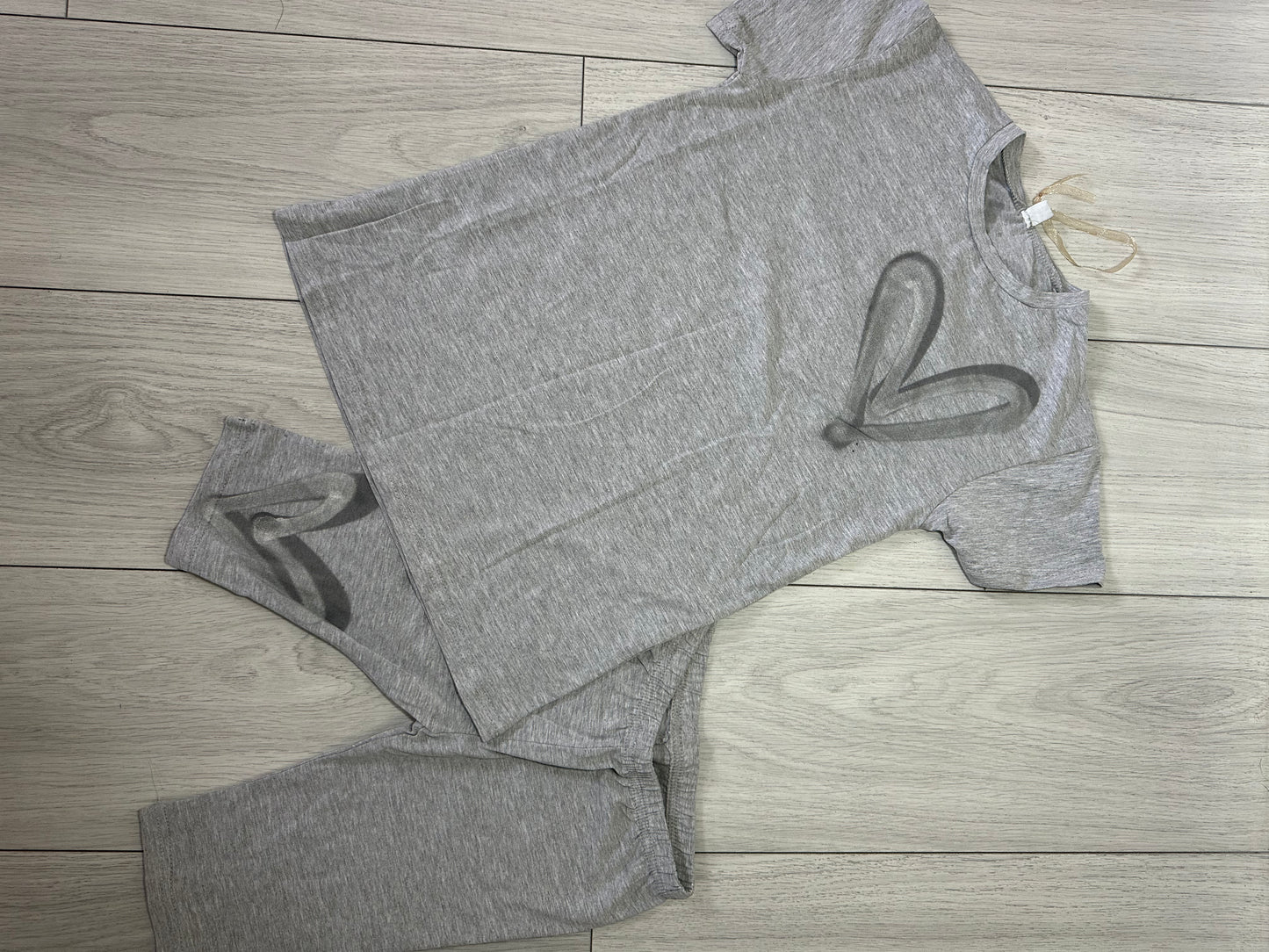 Grey heart set