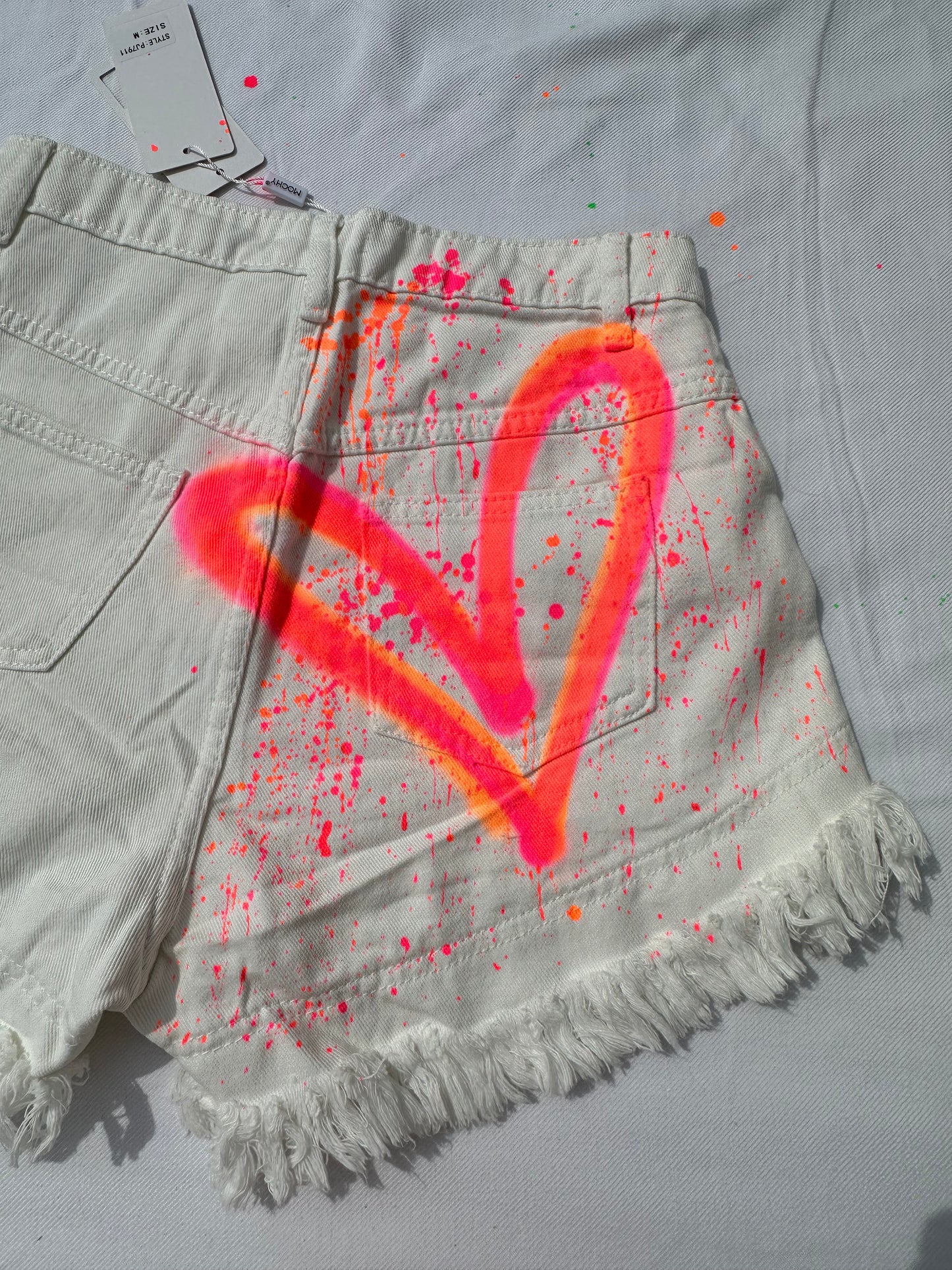 Neon shorts