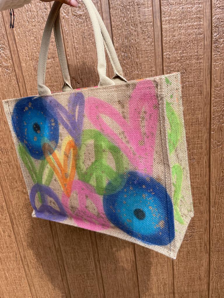 Sprayed bag☮️✌🏼💚🧿💗