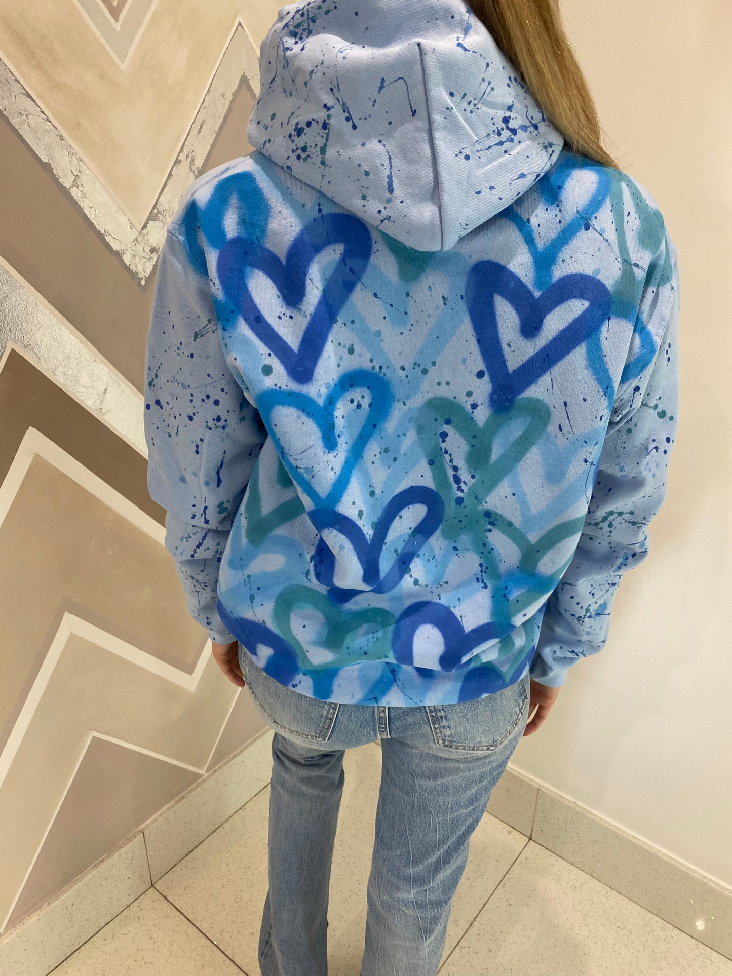 Blue heart hoodie💙