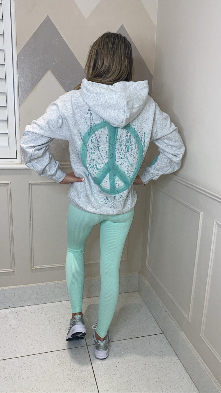 Mint peace legging set💚✌🏼