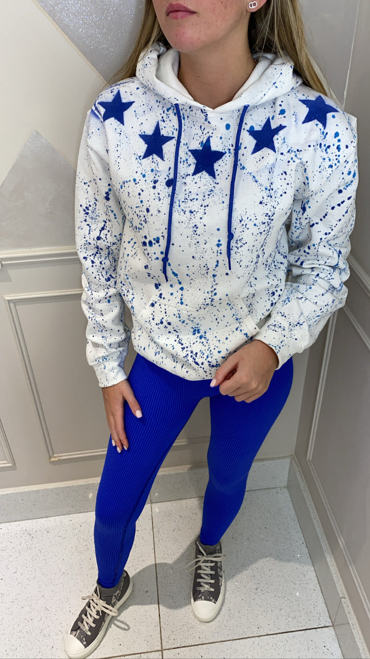 Royal blue star legging set💙💫